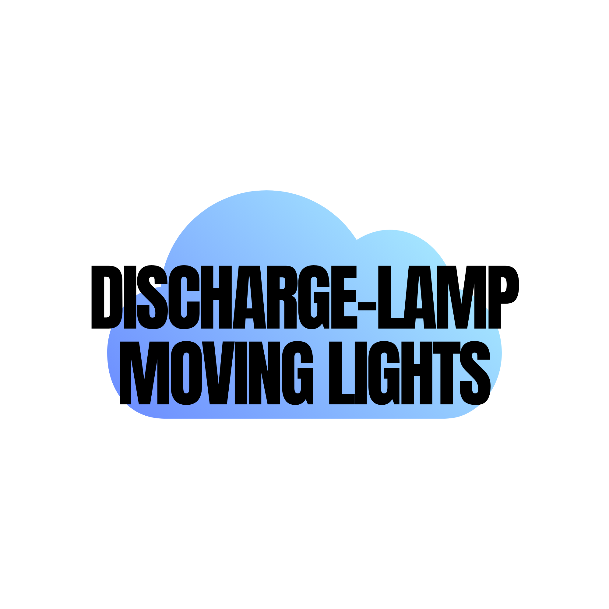 DISCHARGE-LAMP MOVING LIGHTS